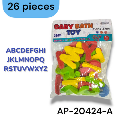 Bath Time Toys Letters Water Proof