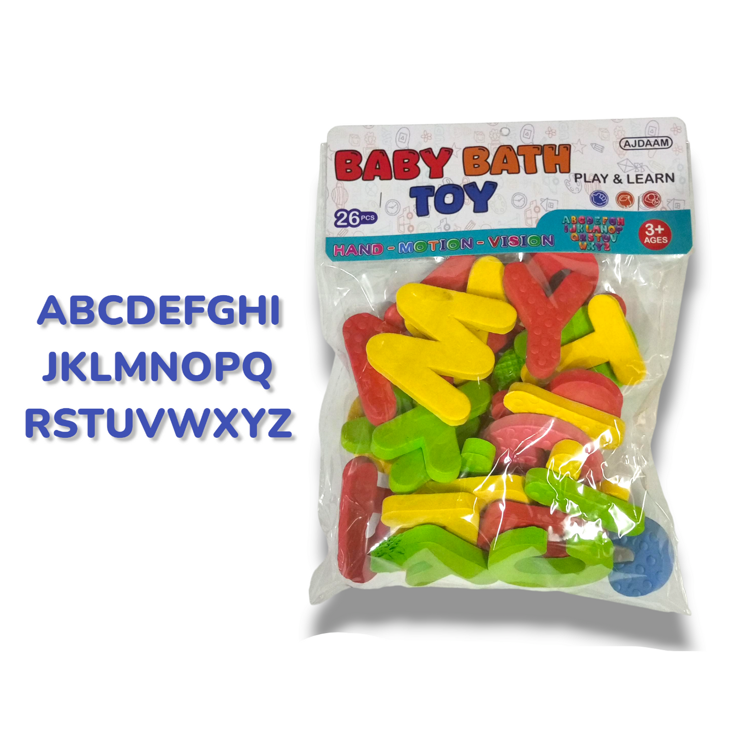 Bath Time Toys Letters Water Proof