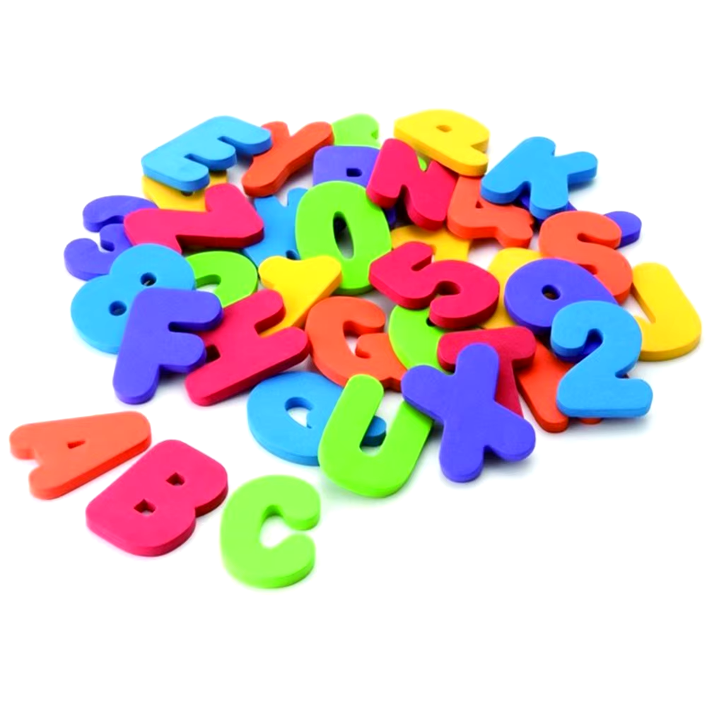 Bath Time Toys Letters Water Proof