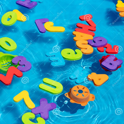 Bath Time Toys Letters Water Proof