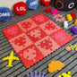 Puzzle Mat Geometric Interlocking  9 PCS