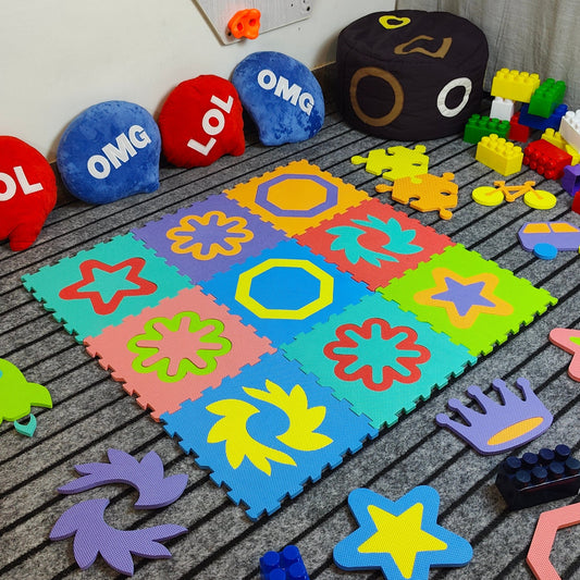 Learning Foam Puzzle Playmat 9 PCS